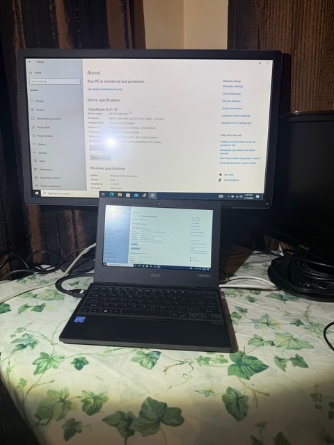 Acer N20H1 Laptop – Intel Celeron N4120 (Travel mate B311-31)