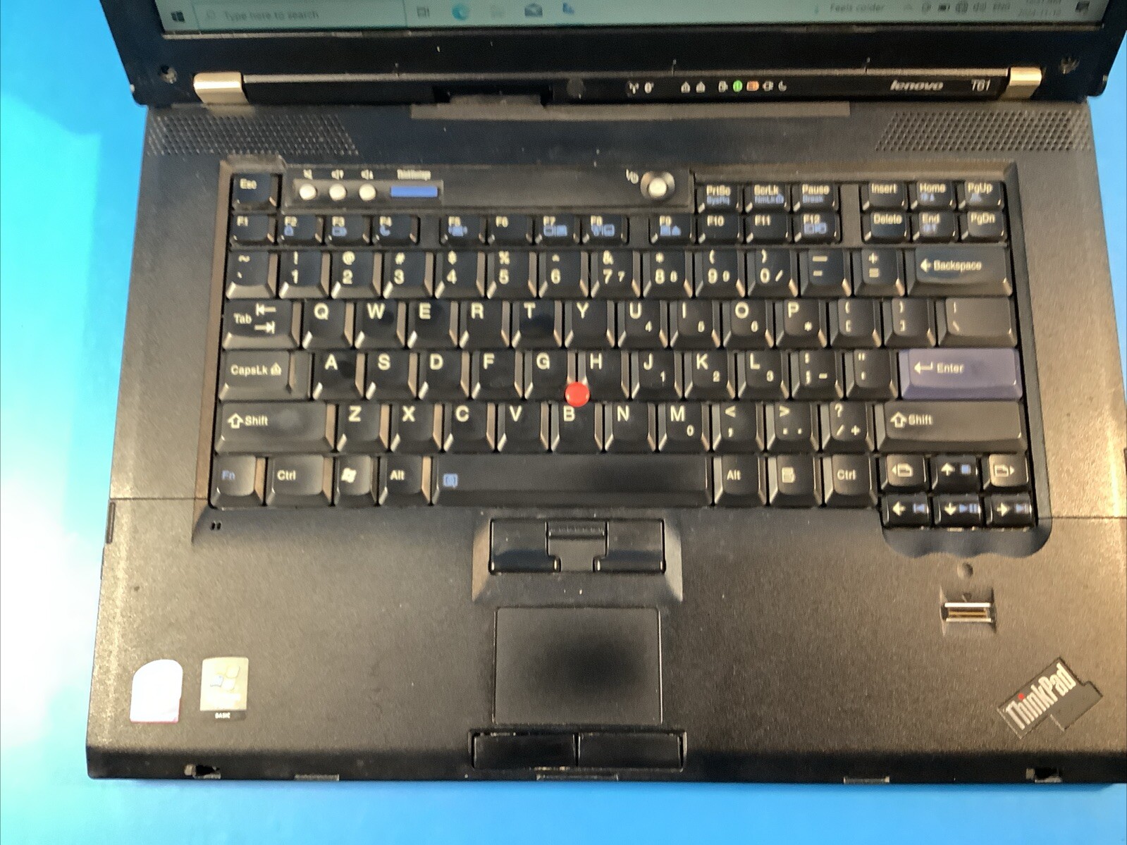 Lenovo ThinkPad T61 – 2.4GHz T7700 128GB SSD 3GB RAM Activated Windows 10 Home