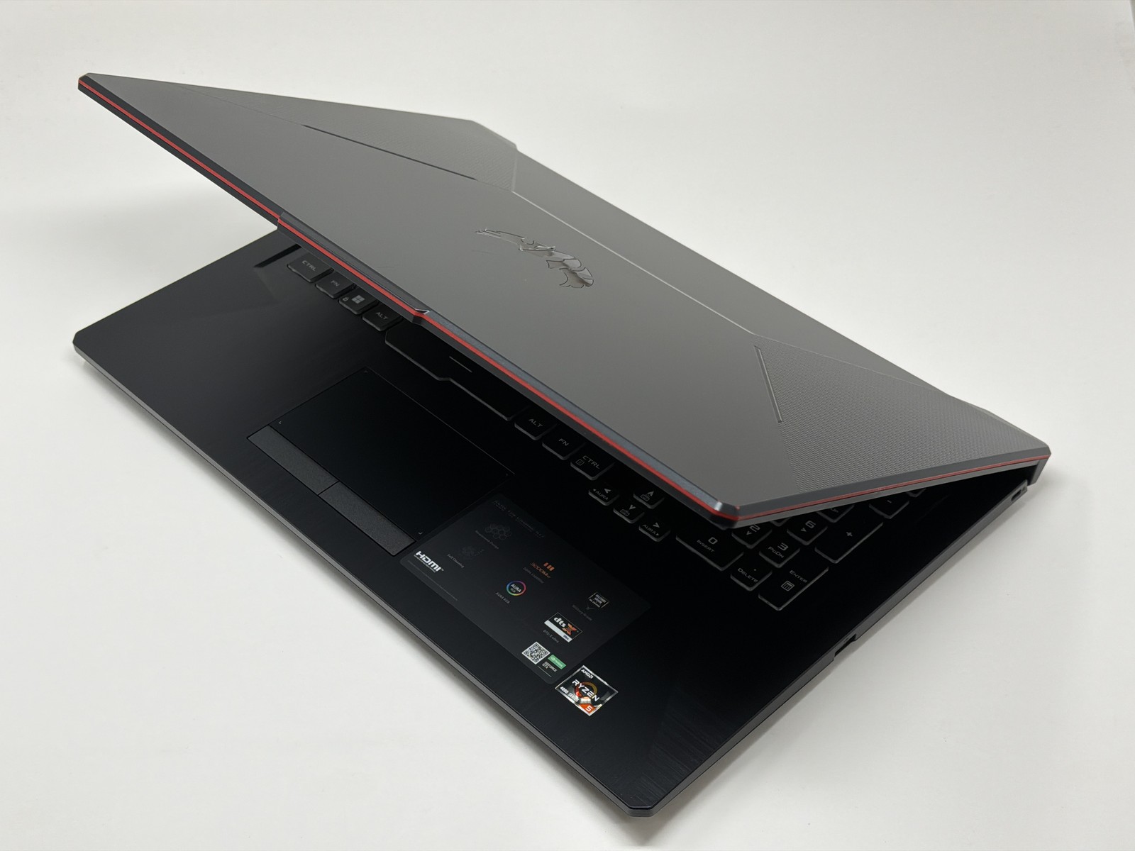 Asus TUF A17 AMD Ryzen 5 512GB SSD 8GB RAM Nvidia 4GB 17in FHD Gaming Very Good