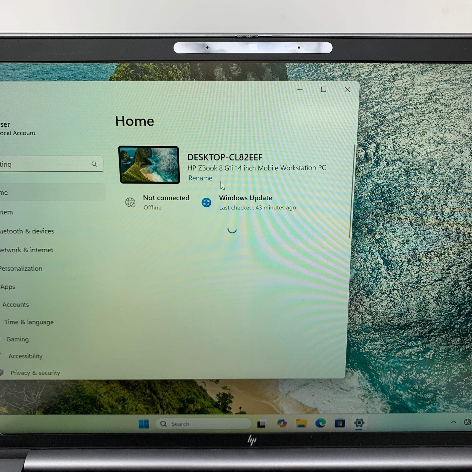 HP ZBook G1I 16″ Ultra 7 255H 2.0GHz 16GB RAM 512GB SSD RTX 500 Ada