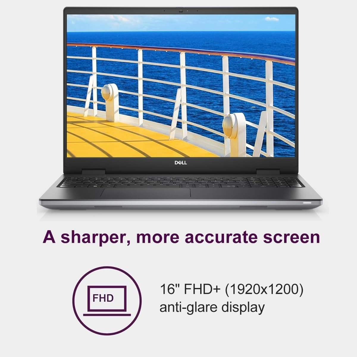 Dell Precision 7000 7680 Mobile Workstation Laptop (NVIDIA RTX 2000 Ada 8GB, 16″