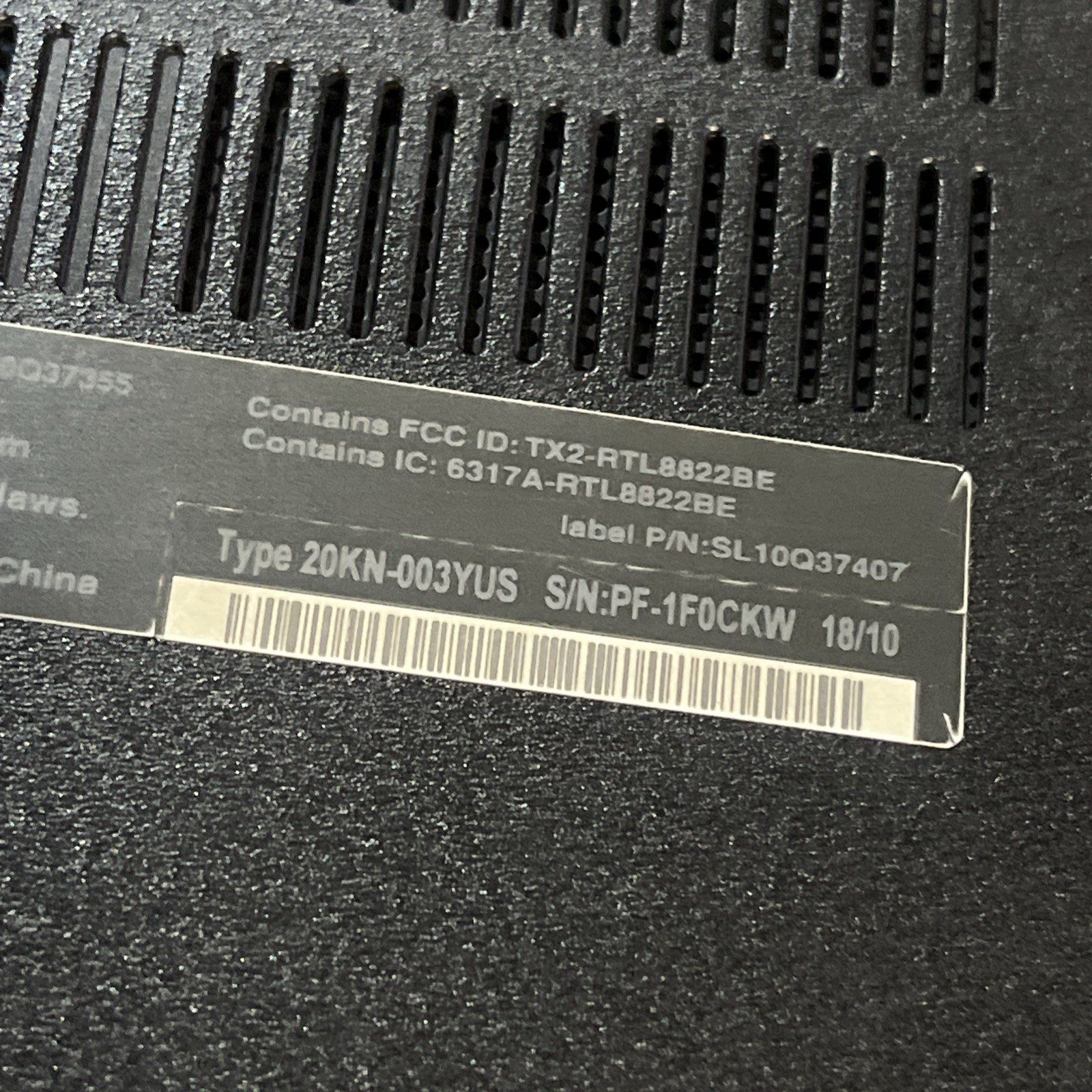 LENOVO THINKPAD E480 INTEL CORE I5-7200U 8GB RAM NO HD
