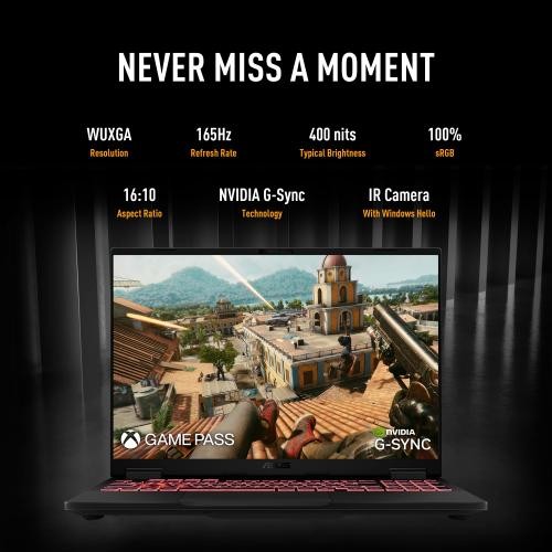 ASUS TUF A16 16 WUXGA IPS 165Hz Gaming Notebook AMD Ryzen 9 8940HX 16GB RAM 1TB
