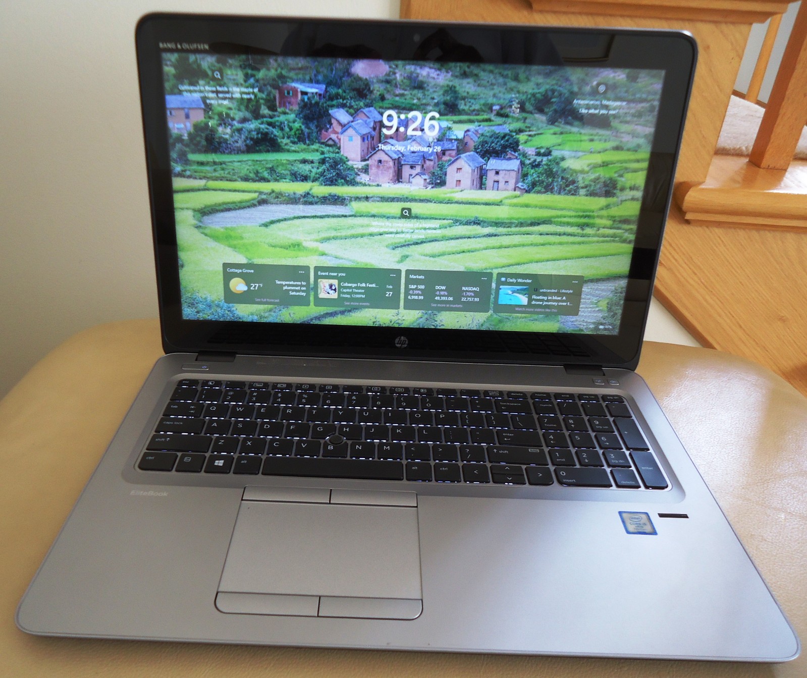 HP EliteBook 850 G3 15″ Intel i5-6200U 8GB 128GB SSD Windows 11 Pro MS Office