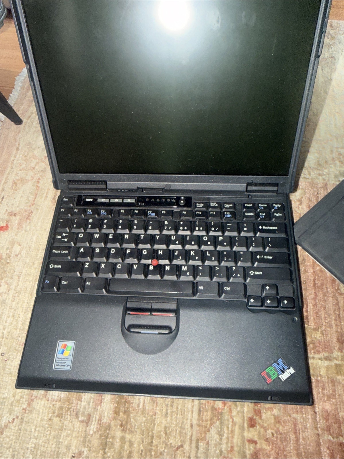 IBM ThinkPad Laptop Type 2647 Vintage Windows Xp 1-2CPU Parts As Is