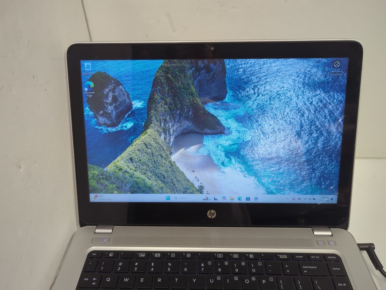 HP ProBook 440 G4 Touch 14″ Laptop i5-7200U/ 8GB/240GB SSD/Win11 (LCD Cracked) –