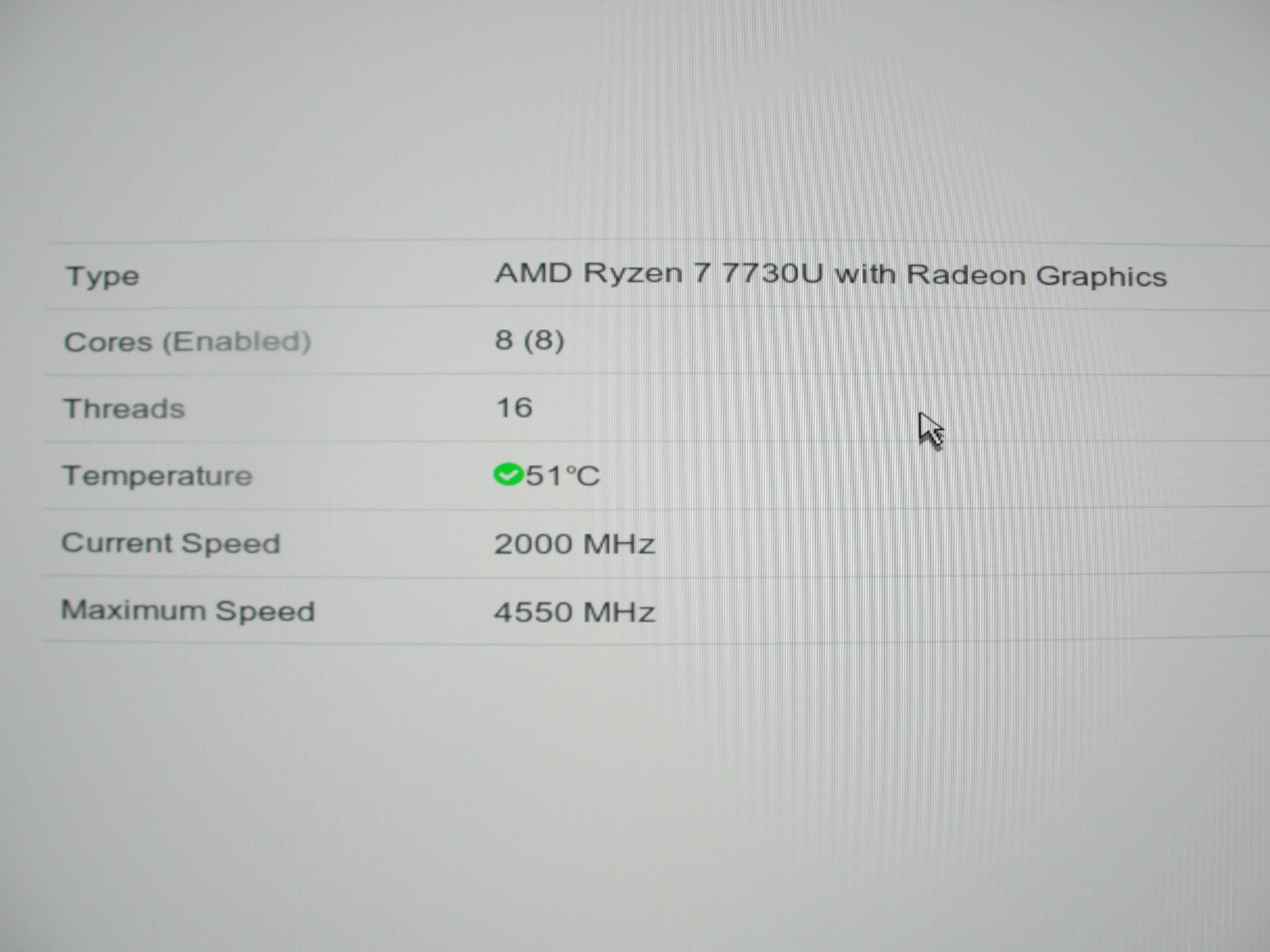 HP AIO 27-CR0055M 27”FHD AMD Ryzen 7 7730U 2GHz 16GB 1TB SSD WARRANTY
