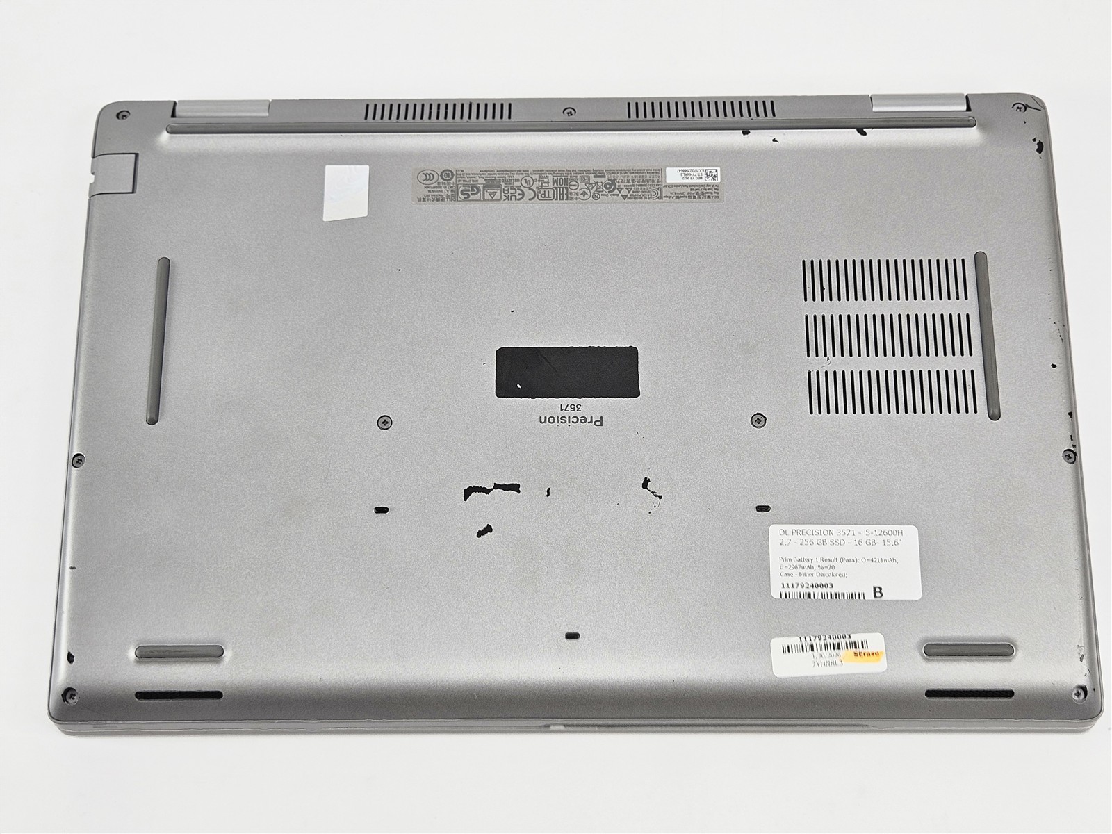 Intel Core i5-12600H Dell Precision 3571 16GB 256GB SSD 15.6″ T600