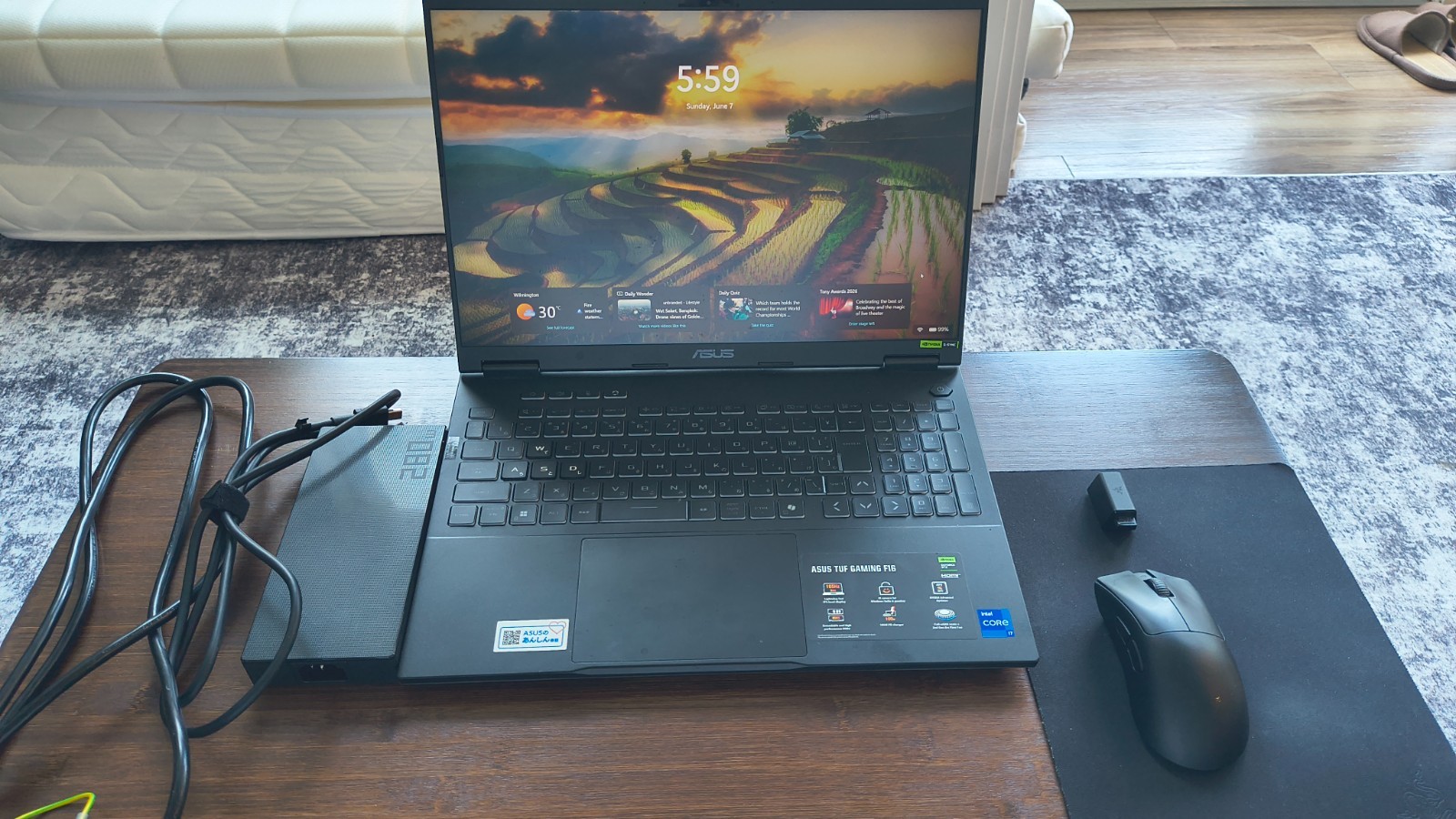 ASUS-TUF Gaming F16 16″ FHD+ 165Hz Gaming Laptop – Intel i7-14650HX Japan Model