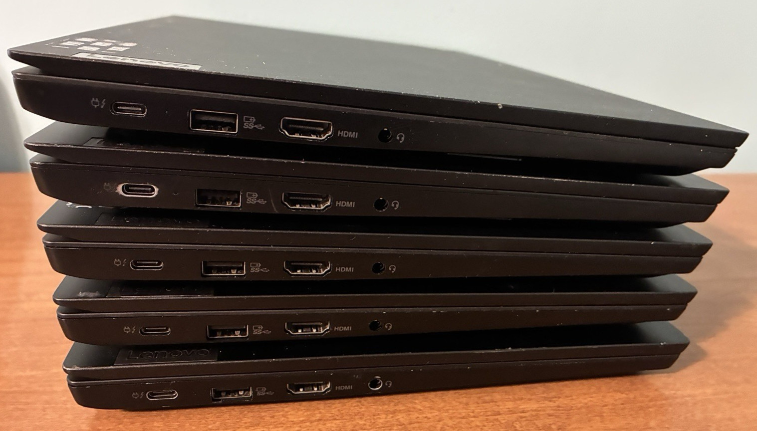 Lenovo 2021 ThinkPad E14 Gen 2 Laptops For Parts Repair No RAM SSD AC Lot of 5