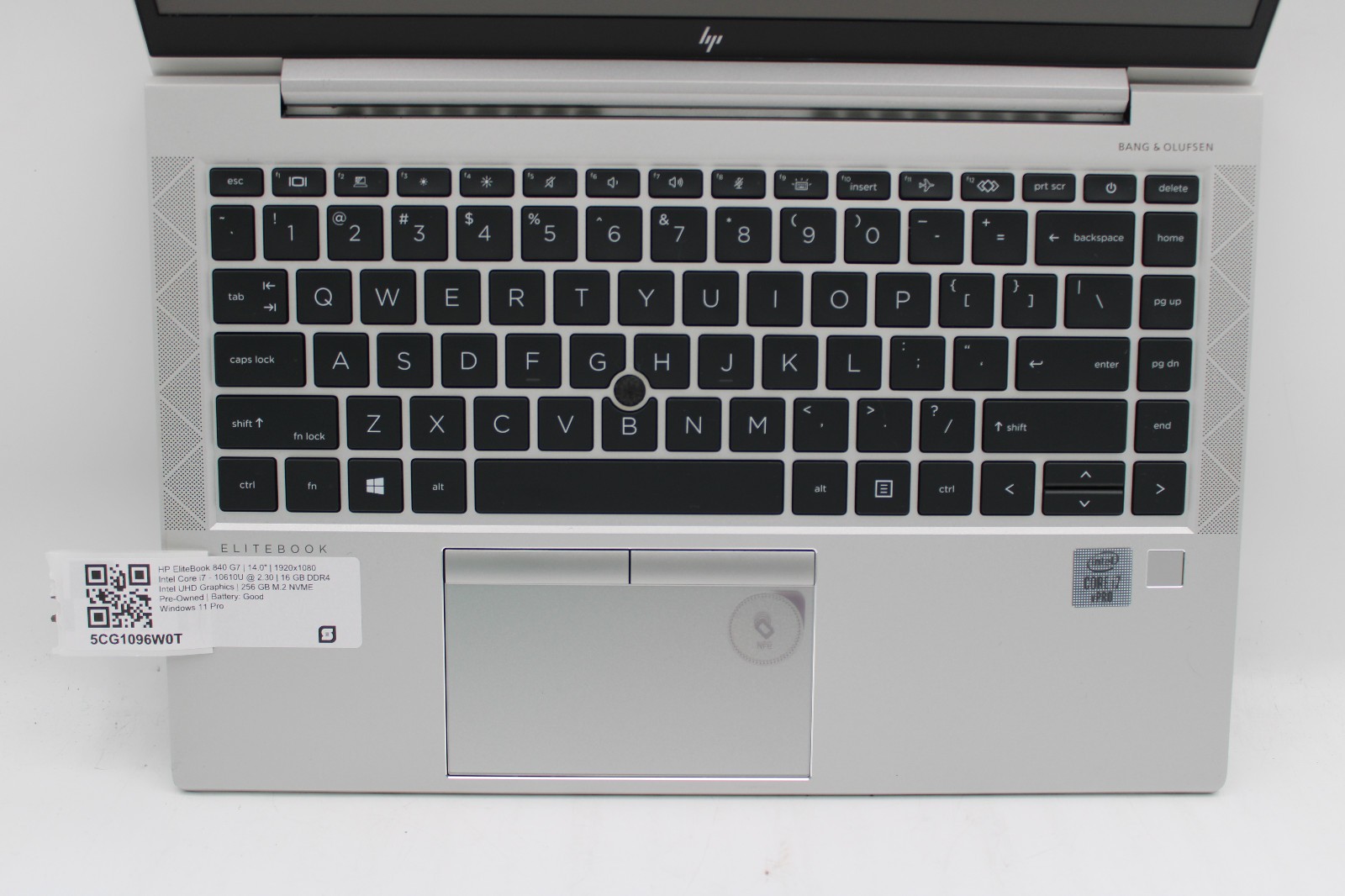 HP EliteBook 840 G7 _ i7-10610U @ 2.3 _ 16GB RAM _ 256GB SSD _ Win11Pro