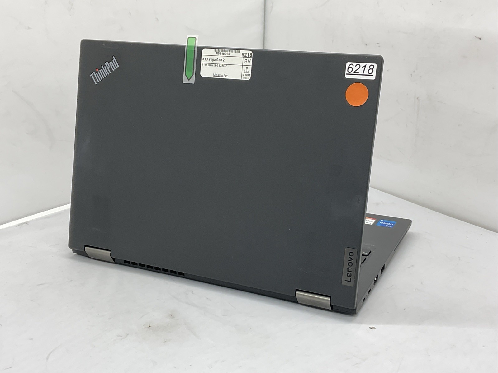 Lenovo ThinkPad X13 Yoga Gen 2 – i5-1135G7 – 8GB, 256GB, Win 11 – Missing Pen