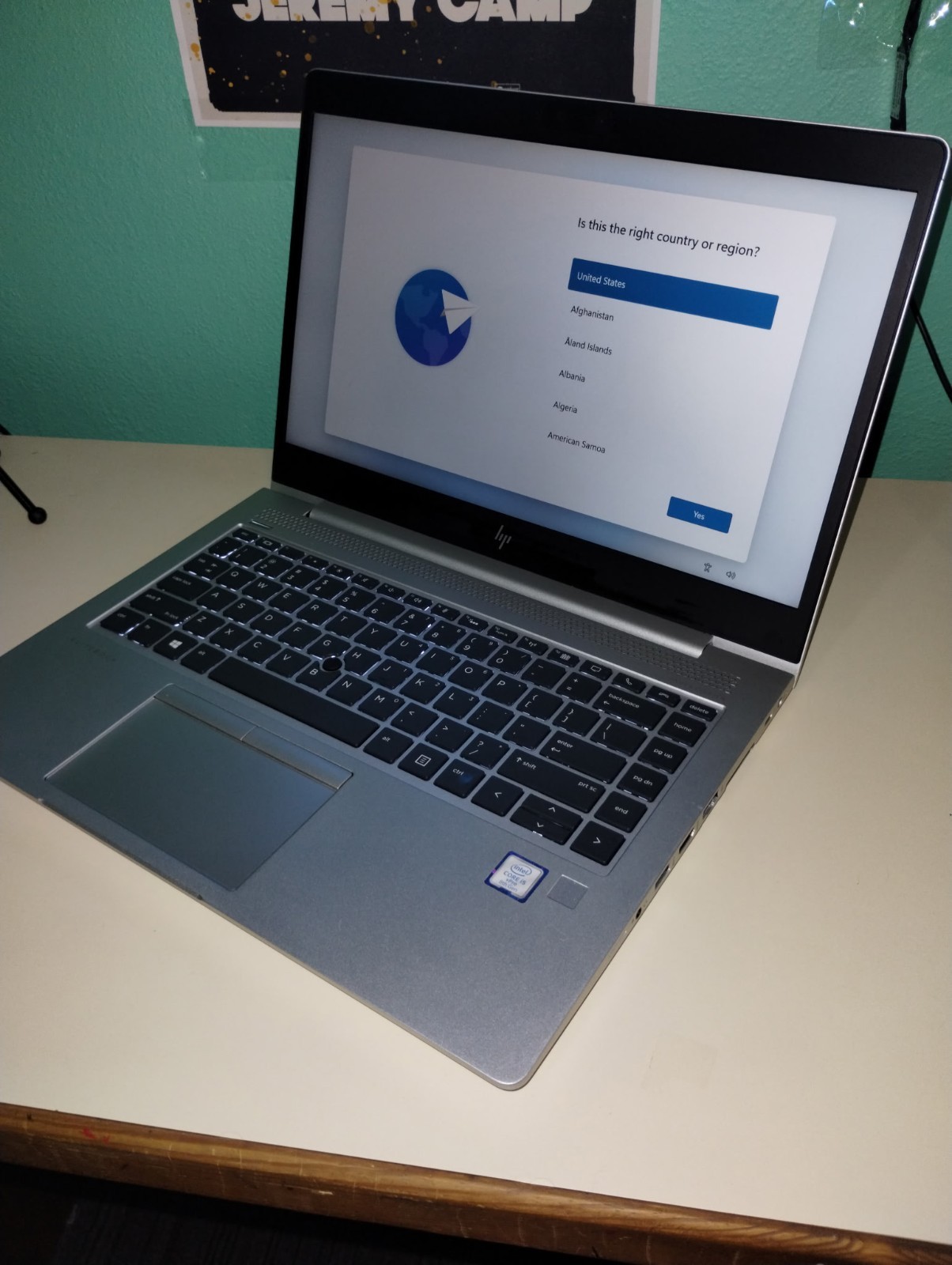 Fully tested Hp Elite book 840 G5, 256gb Storage,8gb Ram, Win 11h