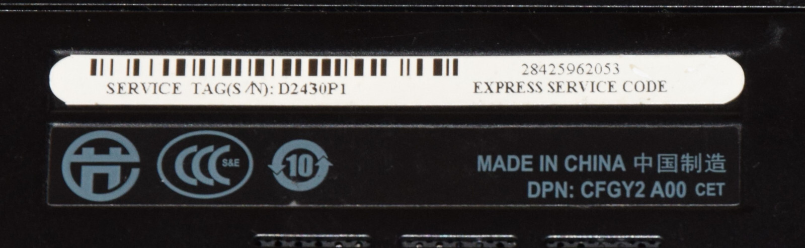 DEAD JUNK Dell Latitude E410 14″ Laptop Incomplete AS IS Parts Repair