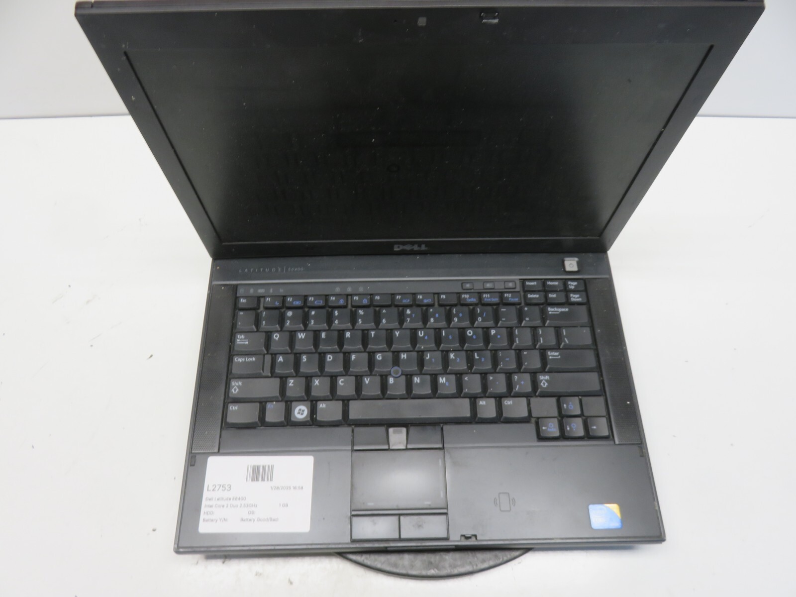 Dell Latitude E6400 Intel Core 2 Duo 2.53GHz 1 GB NO HDD No Batt