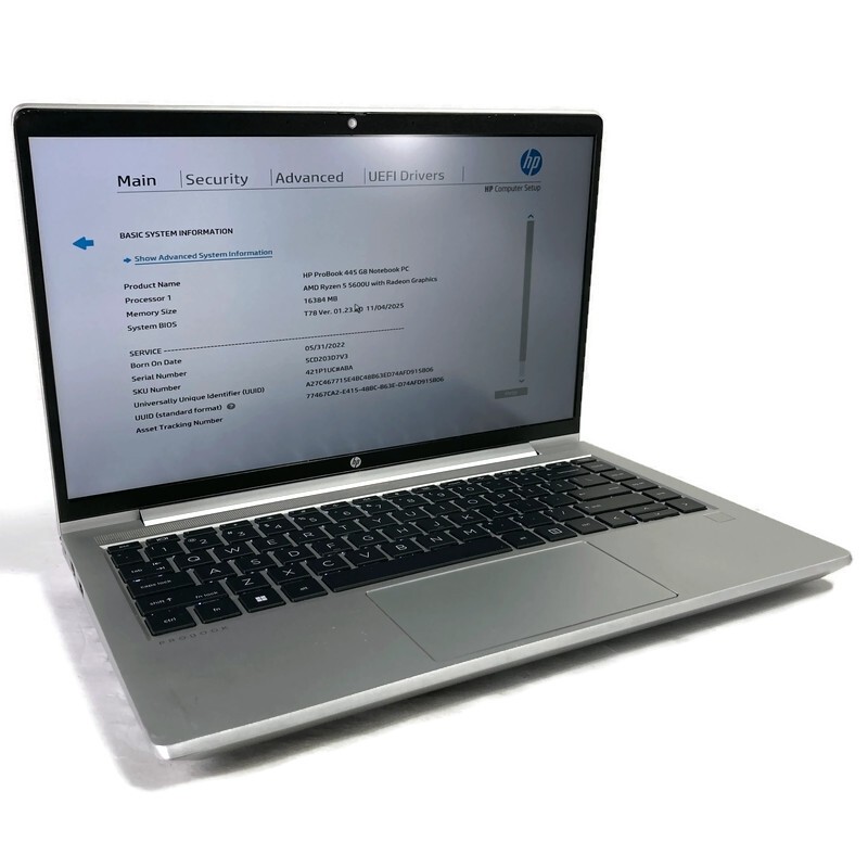 HP ProBook 445 G8 14″ Laptop Ryzen 5 5600U 2.3GHz 16GB 512GB NVMe SSD – Win 11