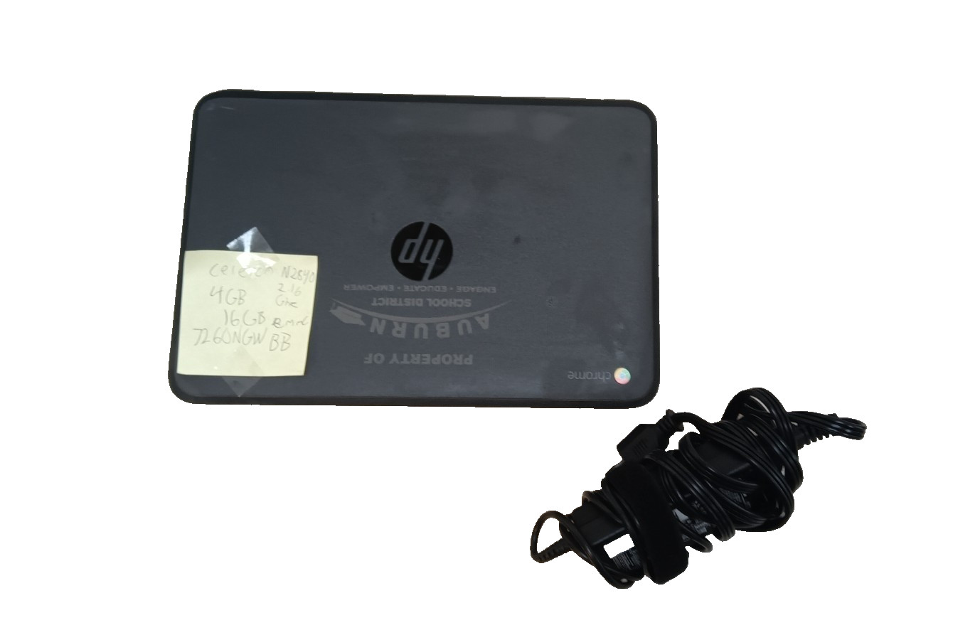 HP Chromebook 11 G4 N2840 2.16GHz 16GB EMMC 4GB RAM BB Engravings good battery