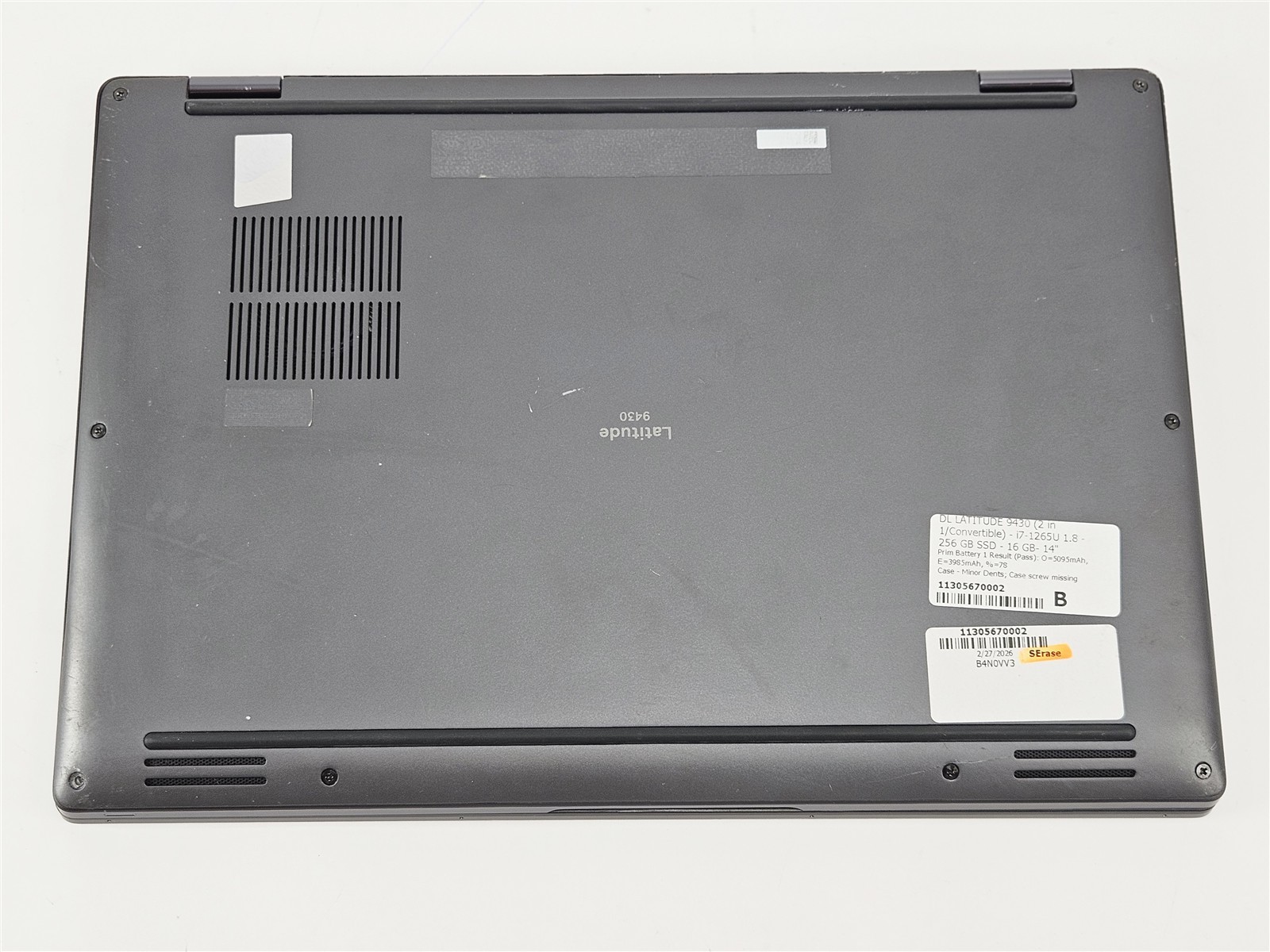 Dell 14″ Latitude 9430 2-in-1 Intel Core i7-1265U 16GB 256GB SSD Iris Xe Gray