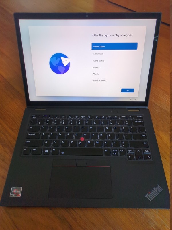 Lenovo Thinkpad L13 Yoga G4 13.3″ Laptop Ryzen 7 PRO 7730U 16GB 1TB SSD W11P