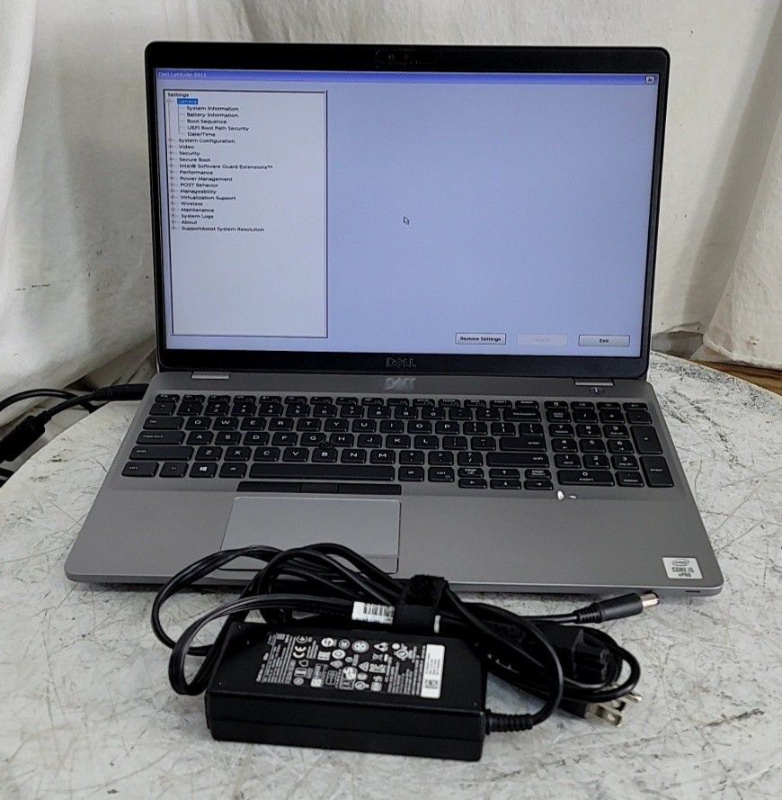 DELL LATITUDE 5511 Laptop Core I5-10400H 8GB 256GB