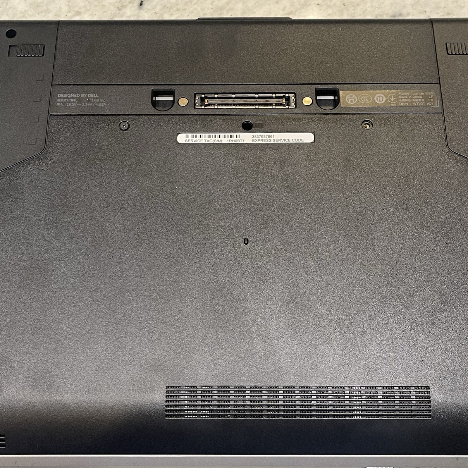 Dell Latitude E5520 i3-2350M CPU@2.30GHz No RAM No HDD/SSD NoOS Tested To Bios