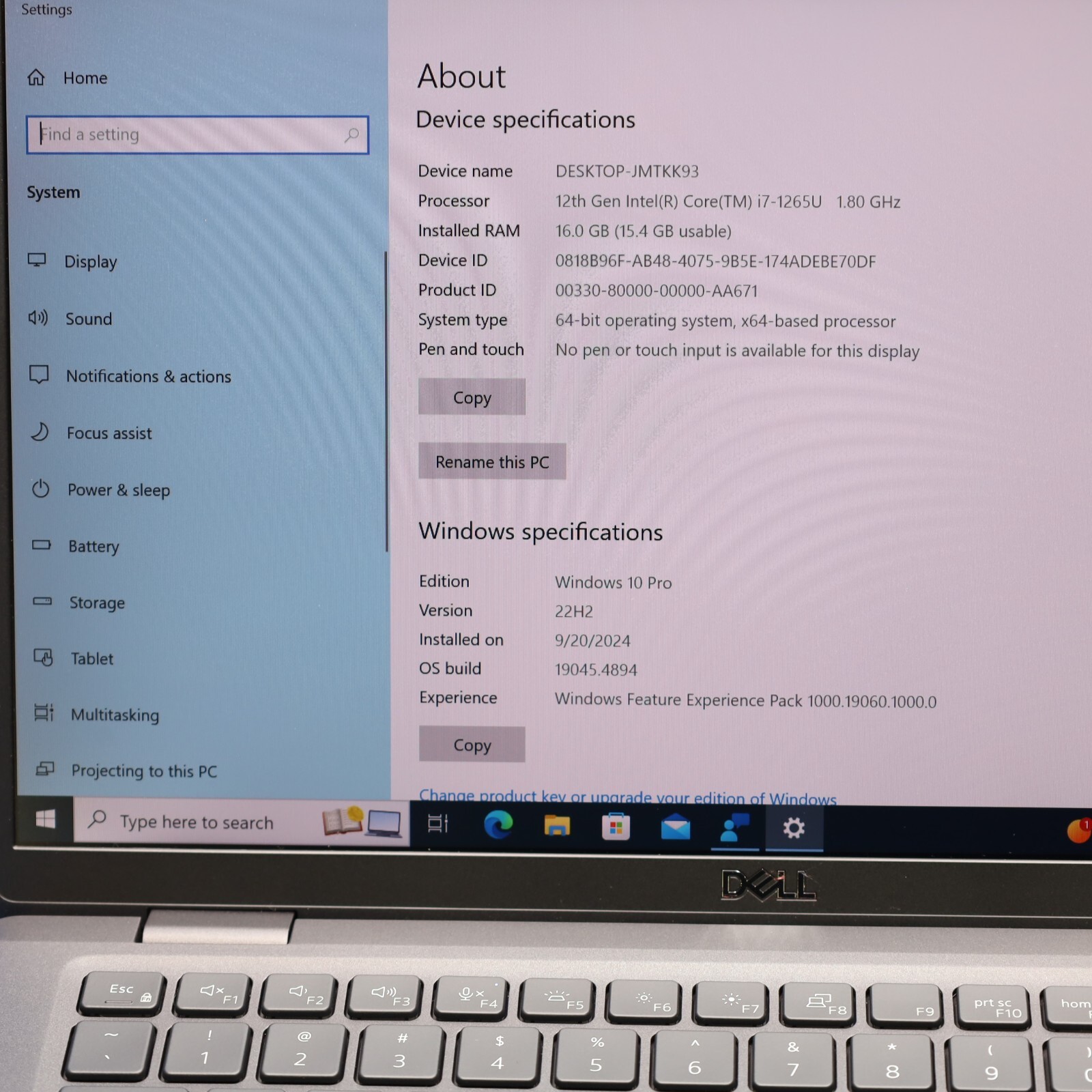 Dell Latitude 7330 i7-1265U 16GB RAM 256GB SSD Grade B Laptop