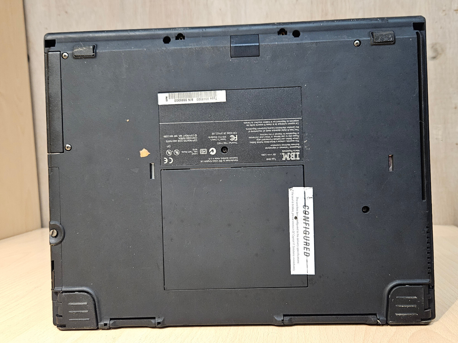 IBM ThinkPad 770E PII-266MHz 14.1 TFT Working