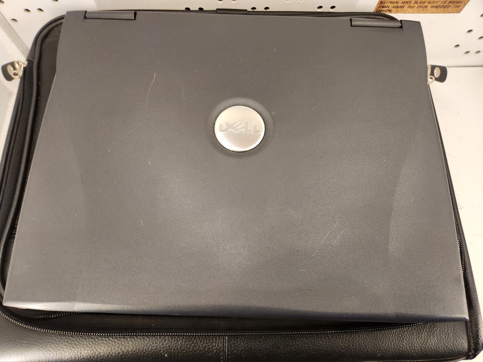 Vintage Dell Latitude C600/C500 PP01L Intel Pentium III No HDD w/ Bag & Charger
