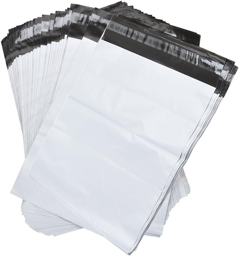 100 12X15.5 Poly Mailers Envelopes Self Seal Shipping Bags 2 Mil 12″ X 15.5″