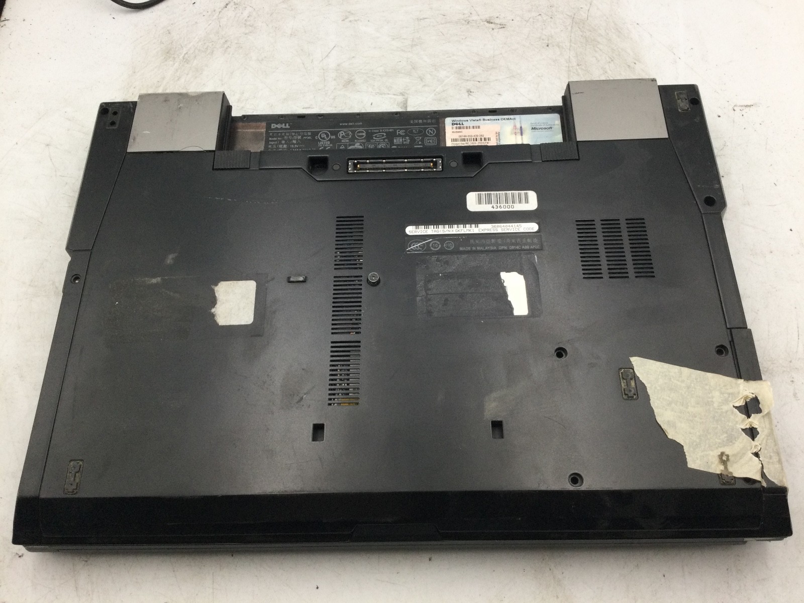 DELL LATITUDE E6500 – BOOTS TO BIOS – INTEL CORE 2 DUO – NO RAM – READ DESC – BB