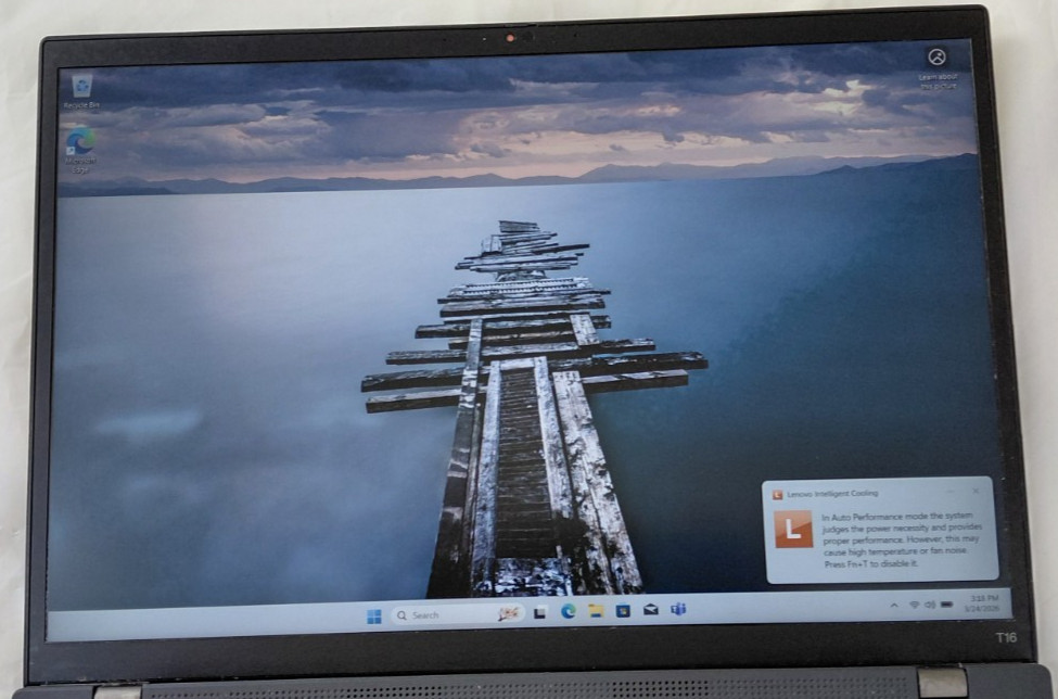 Lenovo ThinkPad T16 Gen 1 – 1.6 GHz i5-1235U 8GB RAM- 256GB SSD