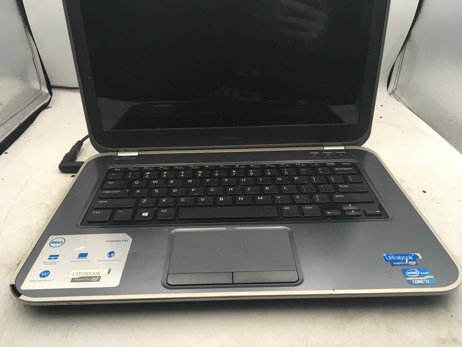DELL INSPIRON 14Z 5423 – FOR PARTS/NO BOOT – INTEL I7-3517U – NO RAM – READ – BB
