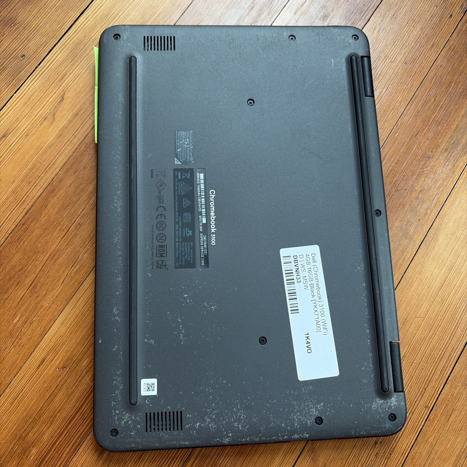 Dell Chromebook 3100 2-in-1 Touchscreen 4GB RAM, 32GB SSD with Charger