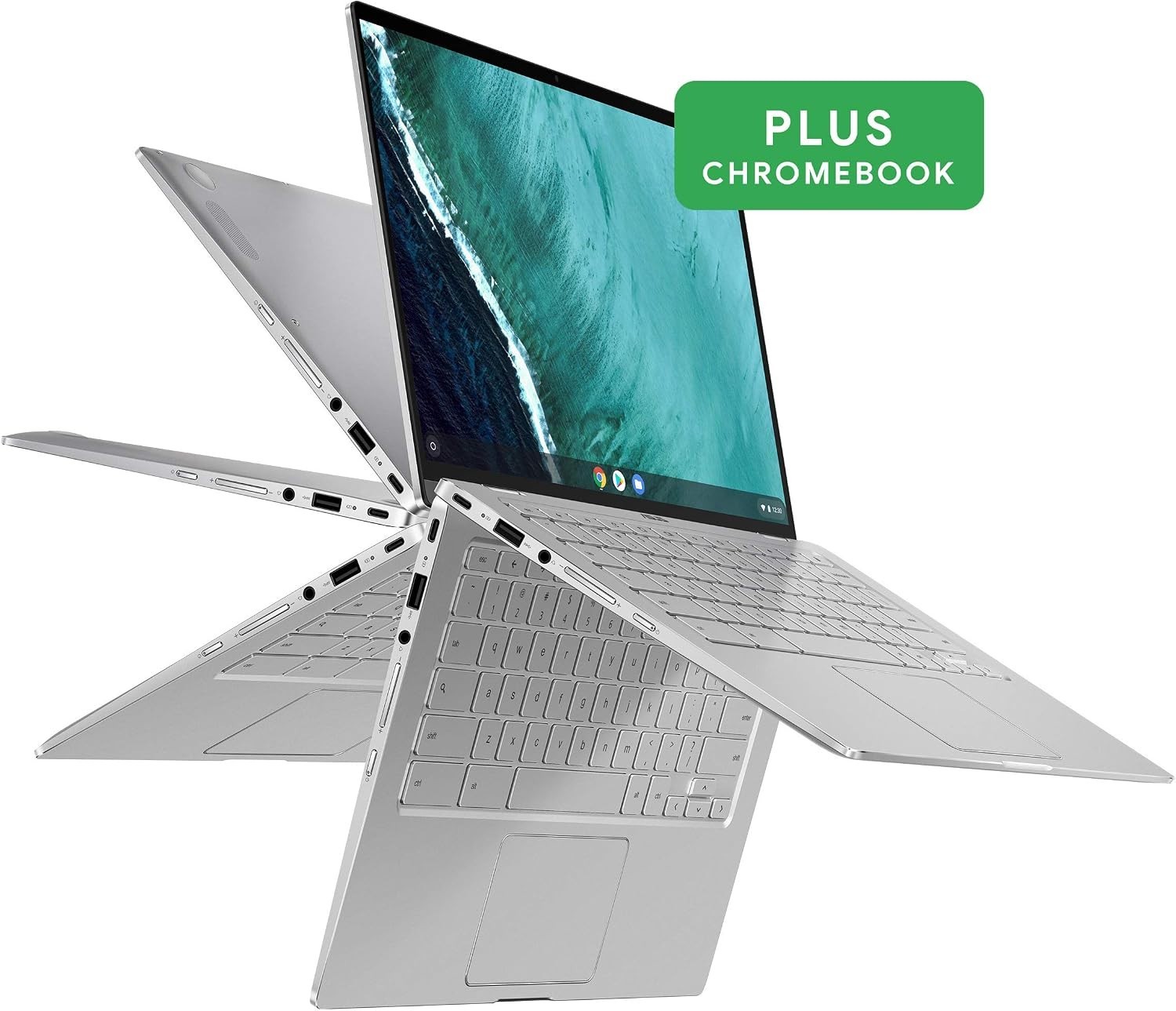 ASUS Chromebook Flip C434-T 14″ I5-8200Y 1.3GHz 8GB RAM 125GB