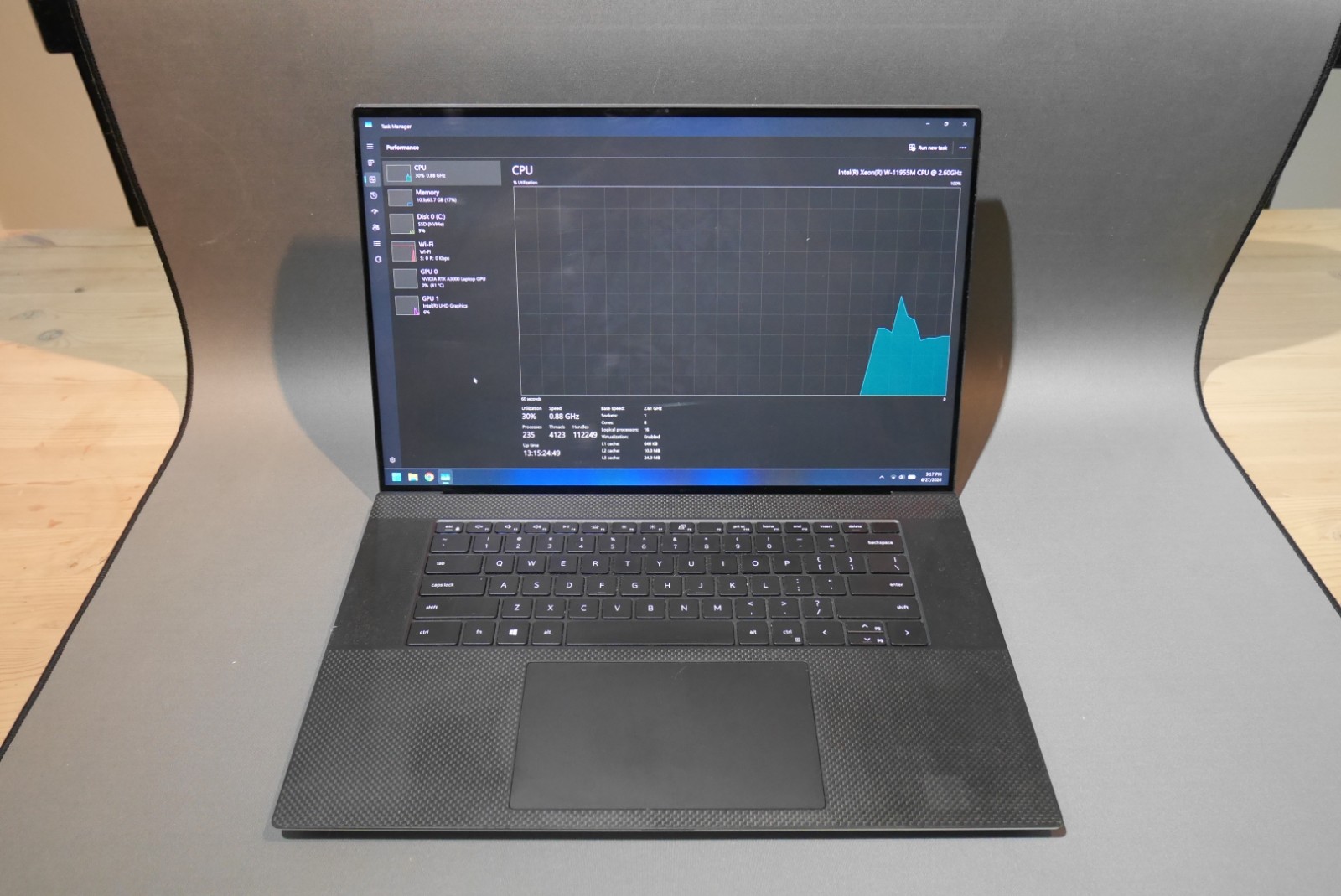 Dell Precision 5760 17 UHD TOUCH Xeon W-11955M 2.60GHz RTX A3000 64GB