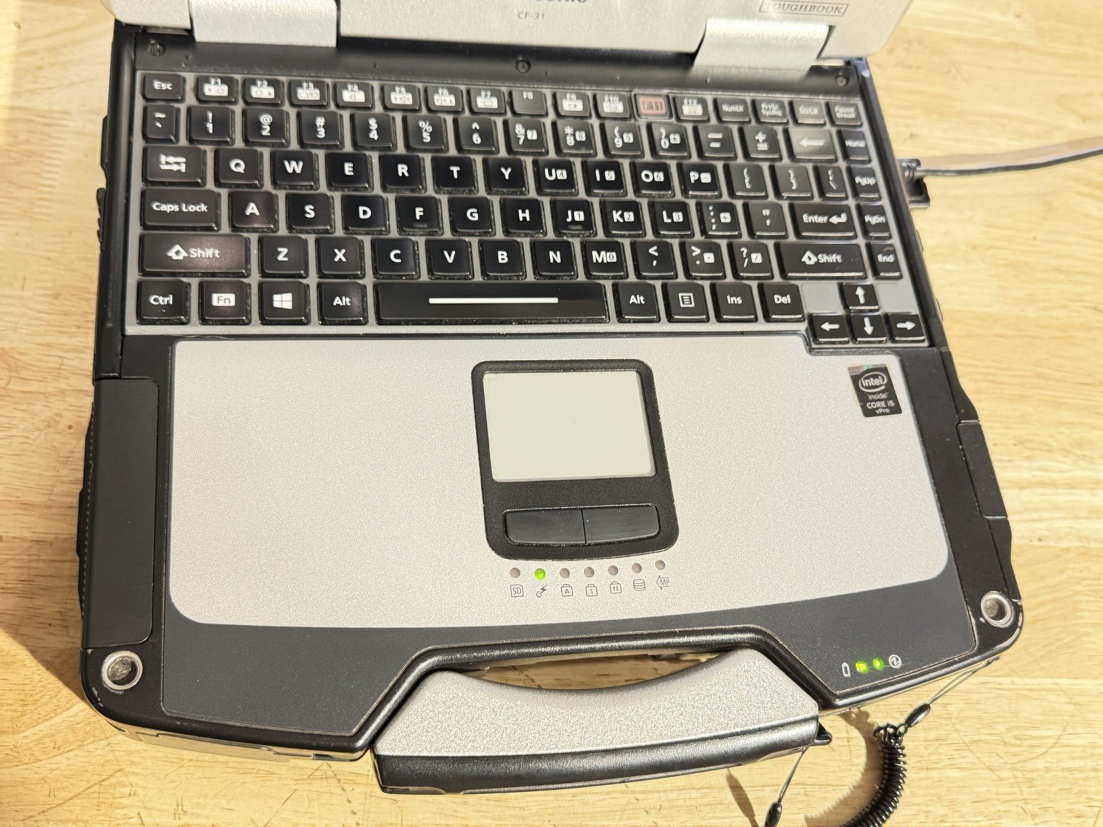Panasonic Toughbook CF-31 I5-5300u@2.3ghz 16gb Ram 256 GB SSD Win11P 12230 HOURS