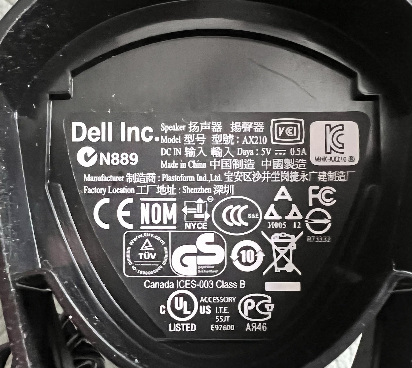 Dell latitude 6520 i5, Dock, Speakers, Mouse, AC Adapter x2, Windows 10 Pro Disk