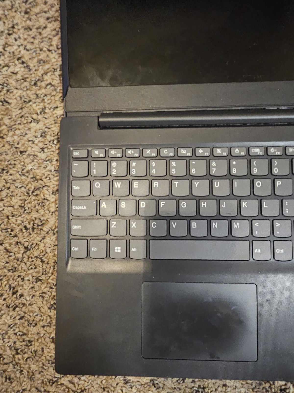 Lenovo Laptop Intel Pentium 5405U 2.3GHz 4GB 250GB Windows 10 broken LCD