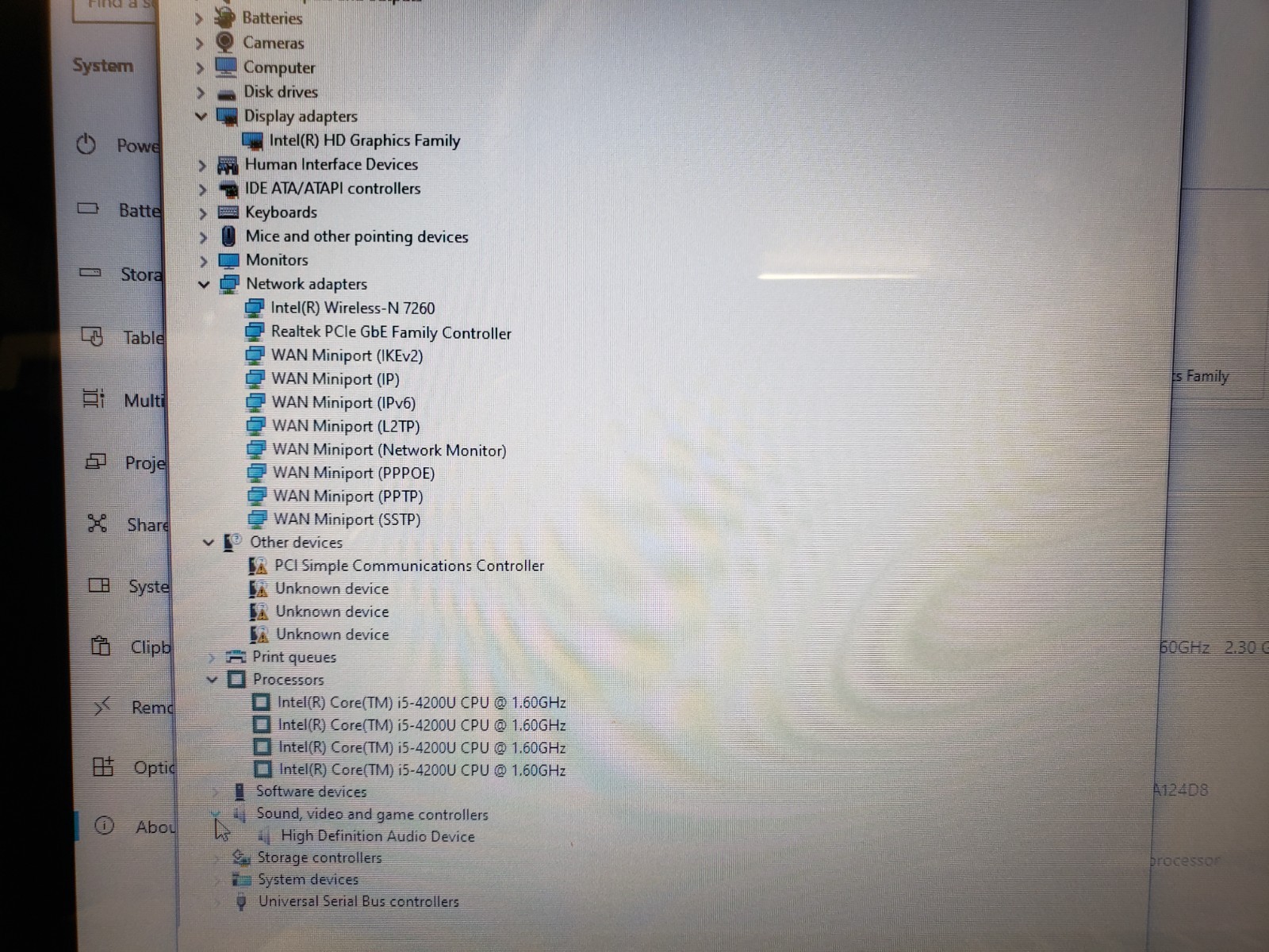 Lenovo IdeaPad U430 Laptop i5 4200U 4th Gen 8GB RAM 500GB HDD 14″ Touch Win10