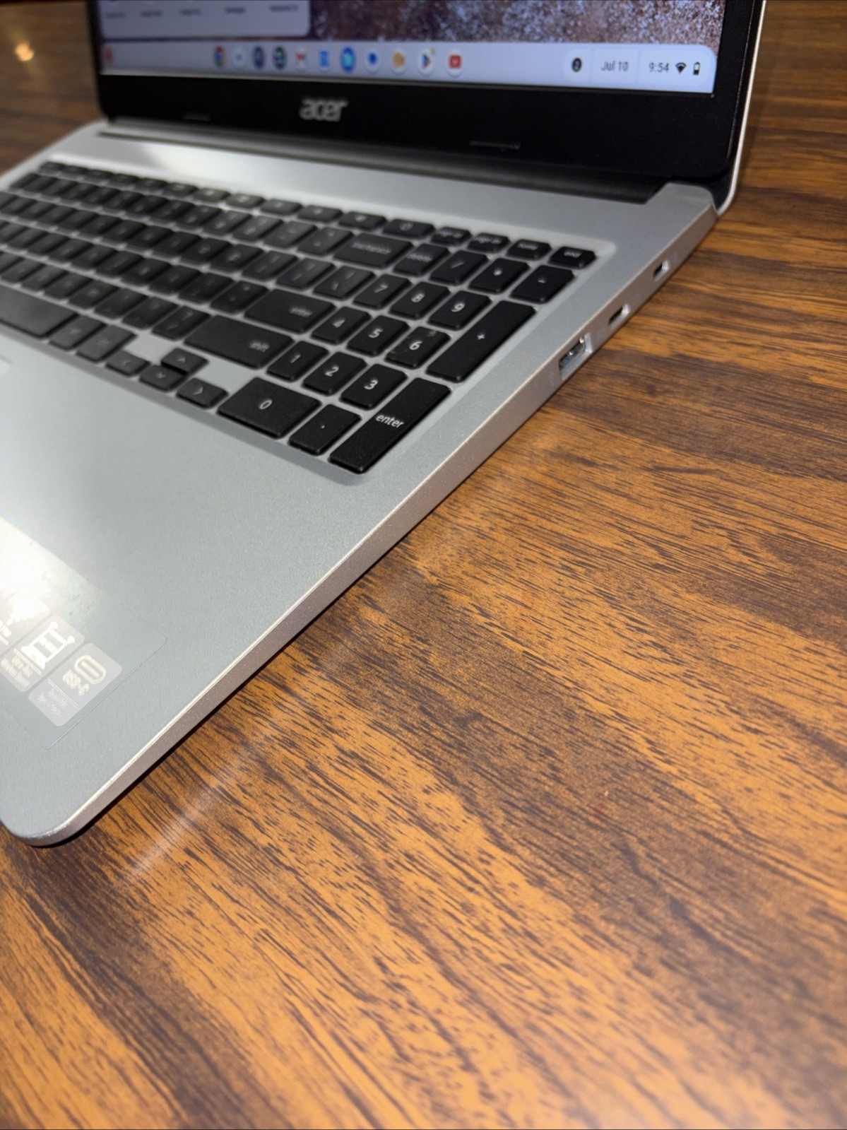 Ace Chromebook 315 15.6″ HD Display Intel Celeron N4020 4GB LPDDR4 64GB eMMc