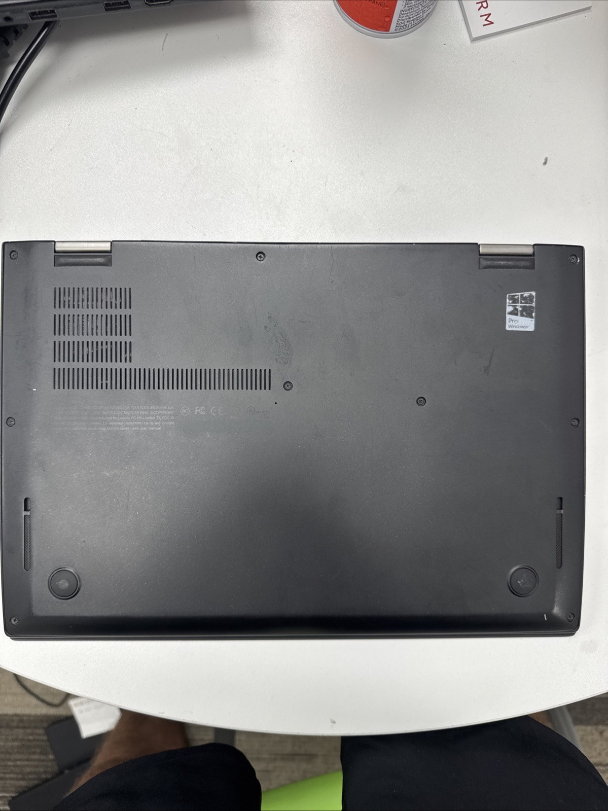 lenovo thinkpad x1 carbon 4th gen i7 (boots to bios)