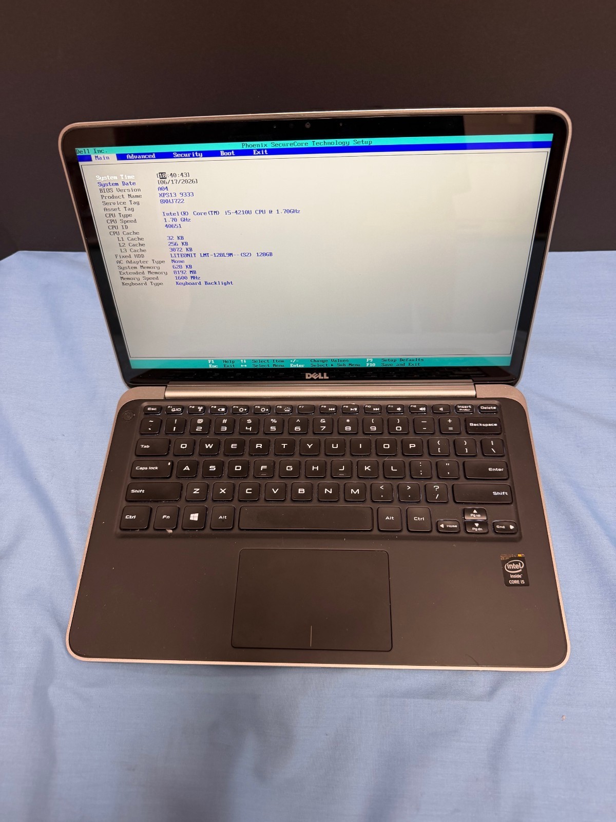 Dell XPS 13 9333 13.3″Touchscreen FHD i5-4210U 8GB RAM 128GB SSD NO OS