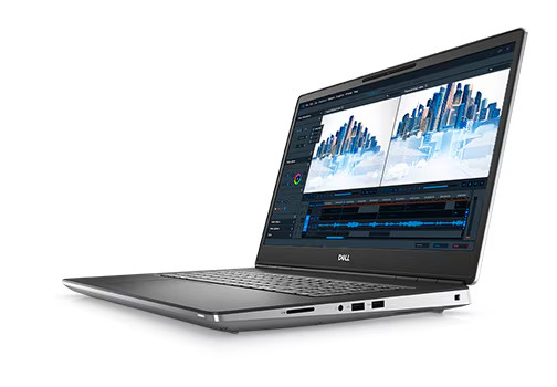 DELL PRECISION 7750 WORKSTATION i7 10875H 64GB RAM NVIDIA RTX A4000 8GB