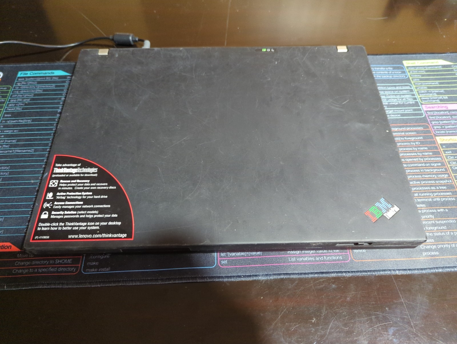 IBM ThinkPad T60 Vintage Laptop Core Duo 1.66GHz 240 GB SSD 3GB RAM Windows XP