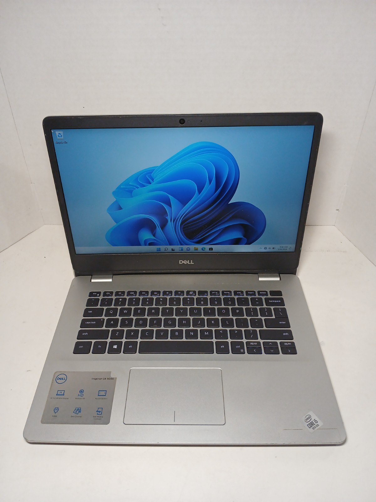 Dell Inspiron 5493 14″ i5-1035G1 4GB RAM 256GB SSD WIN11 #97