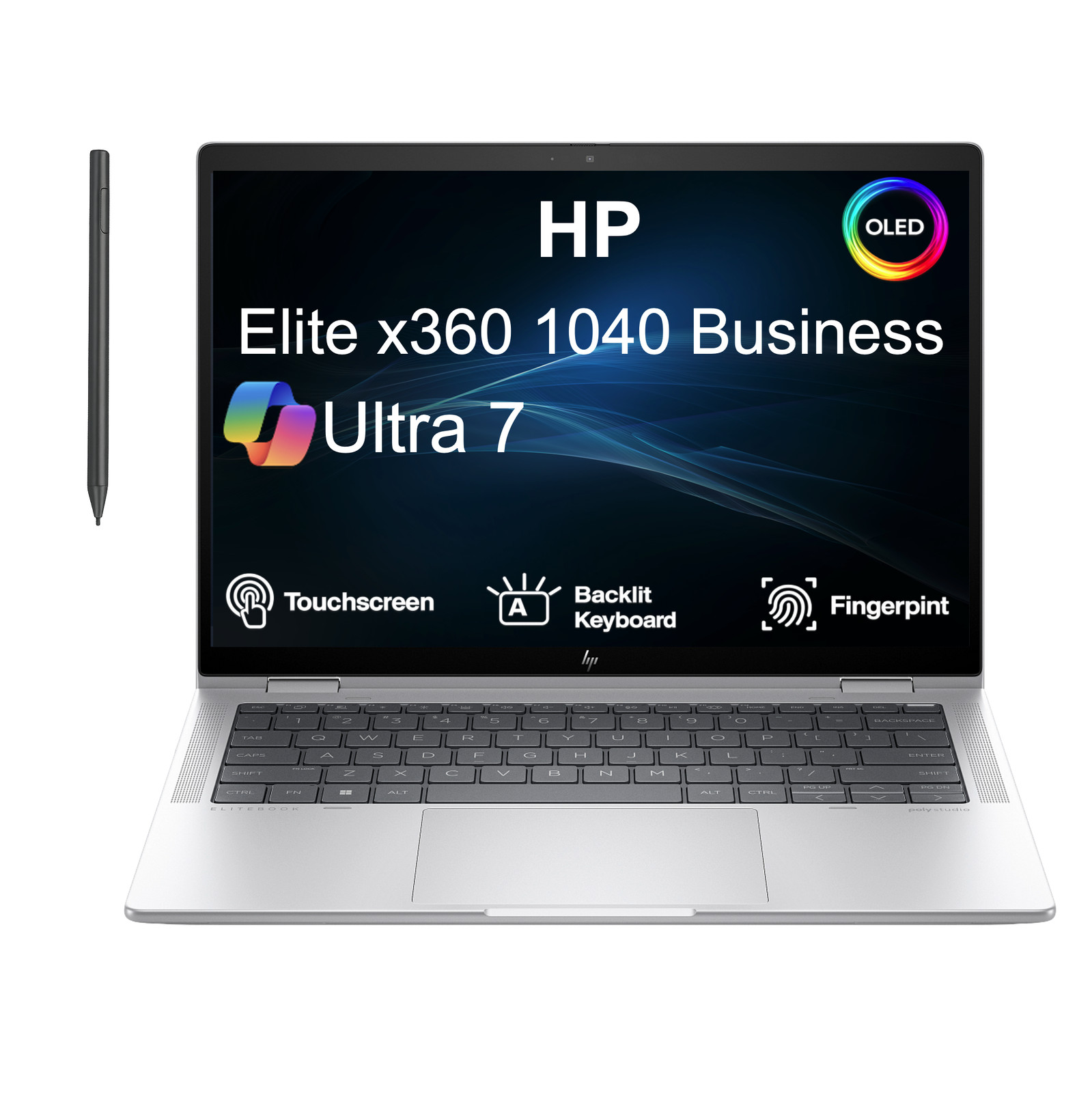 HP Elite x360 14.0″ 2880×1800 Intel Ultra 7-155H 32GB RAM 1TB SSD Windows 11 Pro