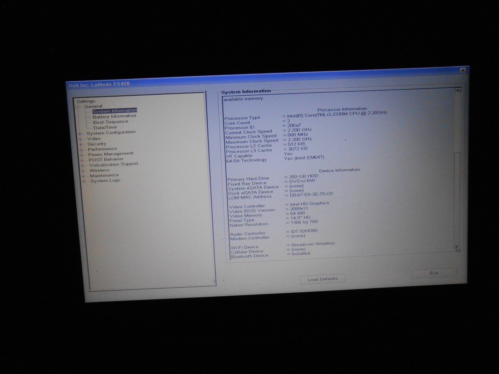 Dell Inspiron 5420 Windows 7 Professional 64 bit Activated Laptop