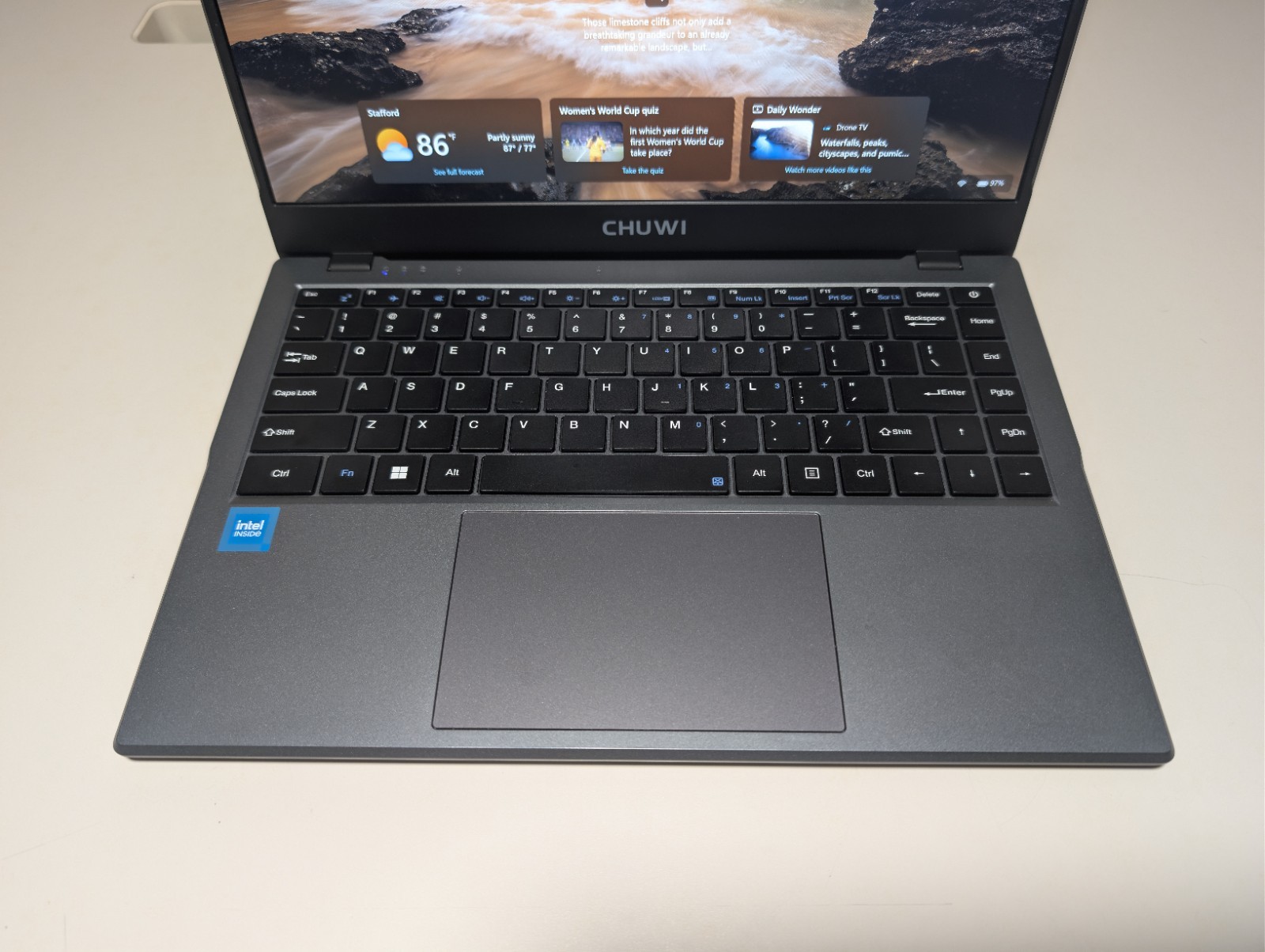 CHUWI GEMIBOOK XPRO | Intel N100 8GB RAM 256GB NVMe SSD | FHD Windows 11 Pro
