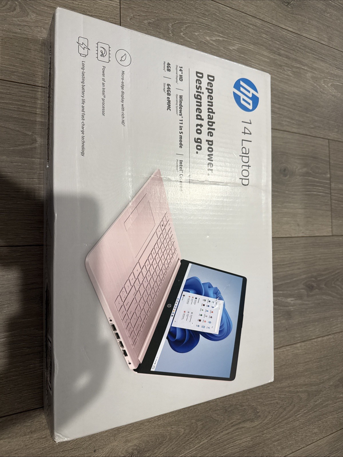 HP Laptop 14-cf2112wm 14″ Celeron N4120 1.1GHz 4GB RAM 64GB SSD