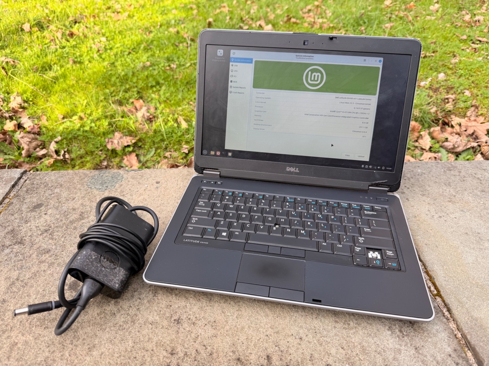 Dell Latitude E6440 14″ Laptop i5-4310M 8GB RAM 250GB SSD MISSING KEY